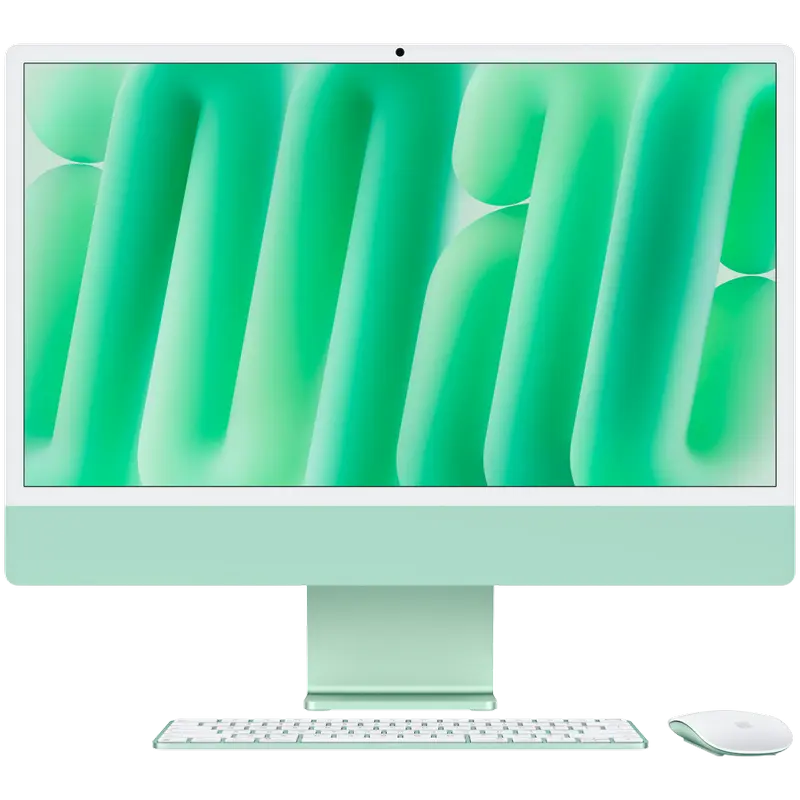 Apple iMac 24 inch MWUY3RU A M4 Green 16GB 256GB
