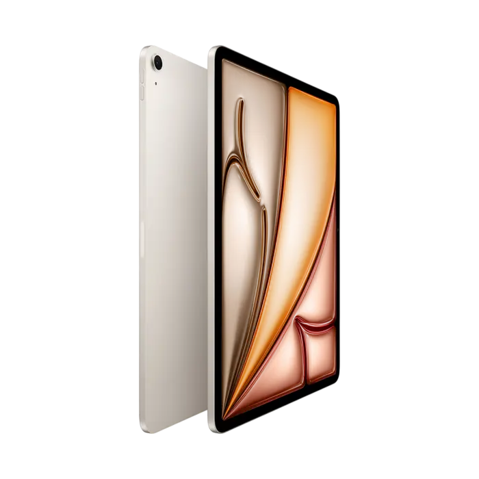 Apple iPad Air 13 inch 2026 WiFi 256GB Starlight, vedere posterioară