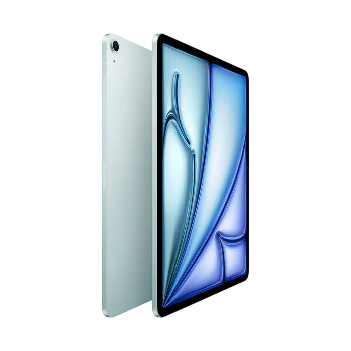Apple iPad Air 13 2026 Wi-Fi + Cellular 256GB Blue, vedere posterioară