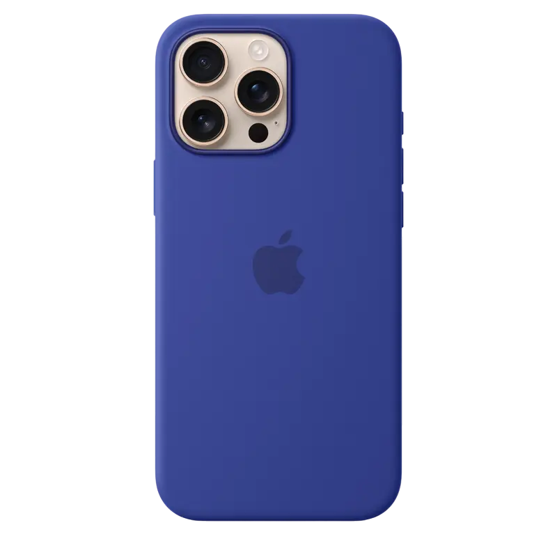 Husa Apple Silicone Case MagSafe pentru iPhone 16 Pro Max, Ultramarine