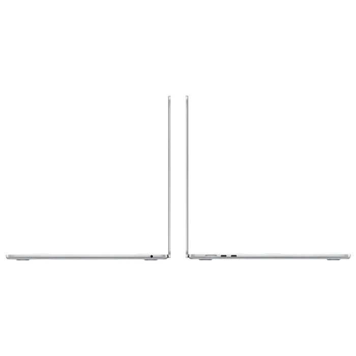 Apple MacBook Air 15.3 inch M4 16GB 512GB Silver, vedere posterioară