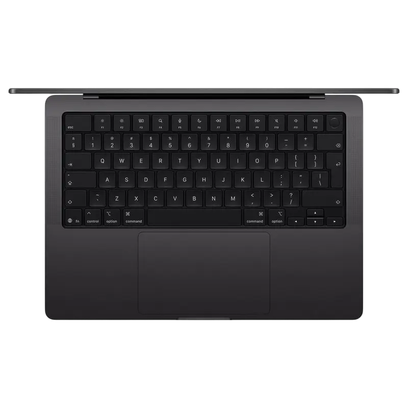 Apple MacBook Pro 14.2 inch MDE34RU A M5 24GB 1TB, vedere posterioară