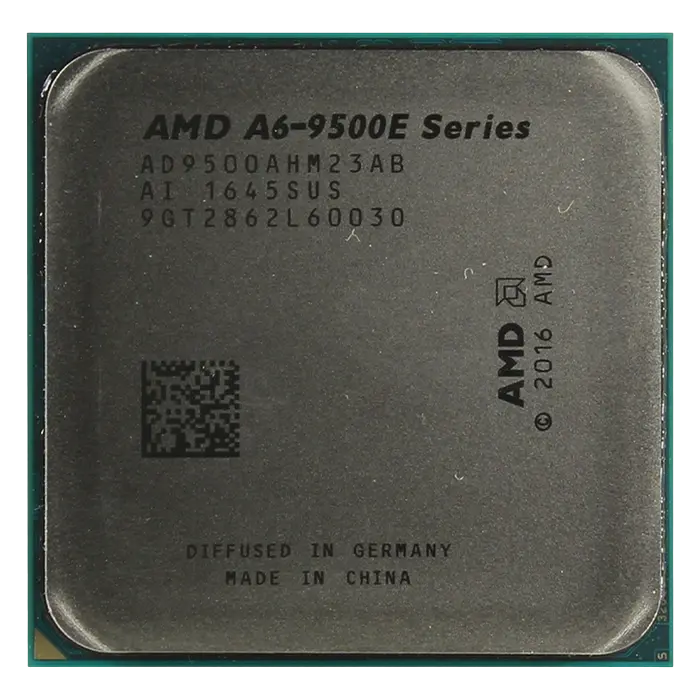 APU AMD A-Series A6-9500E (3.0-3.4GHz, 2C/2T, L2 1MB, 28nm, Radeon R5 series, 35W), Socket AM4, Tray