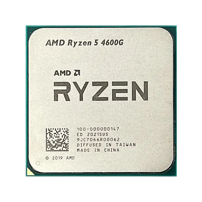 APU AMD Ryzen 5 4600G (3.7-4.2GHz, 6C/12T, L3 8MB, 7nm, Radeon Graphics, 65W), AM4, Tray
