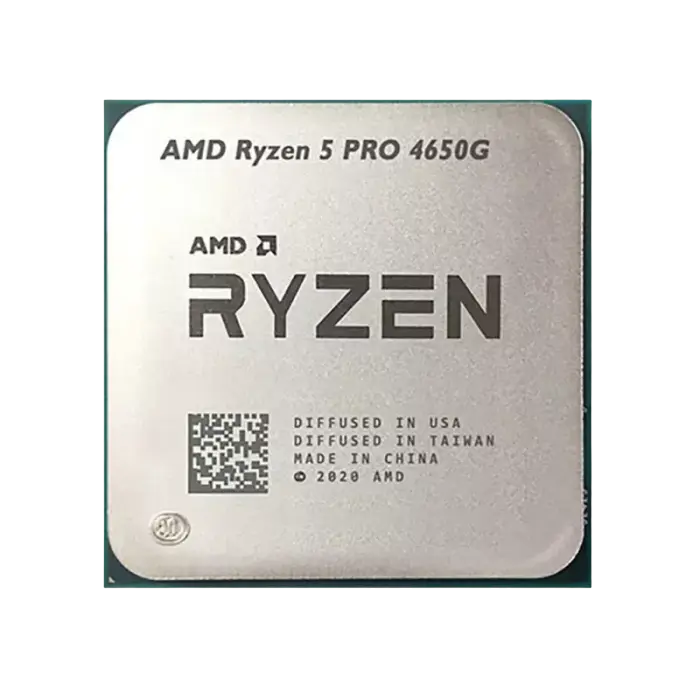 APU AMD Ryzen 5 PRO 4650G (3.7-4.2GHz, 6C/12T, L3 8MB, 7nm, Radeon Graphics, 65W), AM4, Tray
