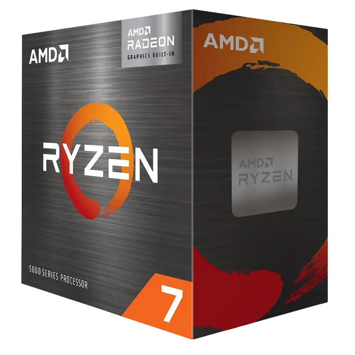 APU AMD Ryzen 7 5700G (3.8-4.6GHz, 8C/16T, L3 16MB, 7nm, Radeon Graphics(8C), 65W), AM4, Box