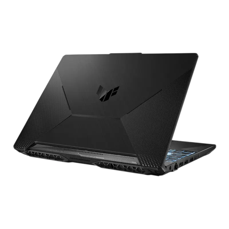 ASUS TUF Gaming A15 FA506NCQ 15.6 inch Ryzen 7 170 RTX 3050, vedere laterală
