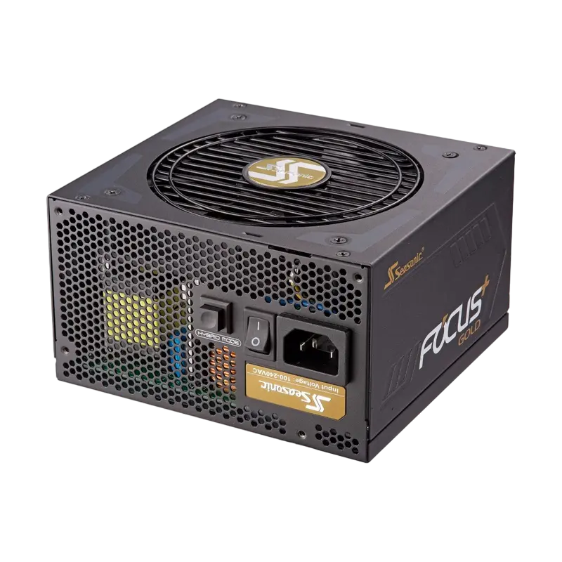 Power Supply ATX 1000W Seasonic Focus GX-1000 80+ Gold, ATX 3.0, 120mm, Full Modular, S3FC