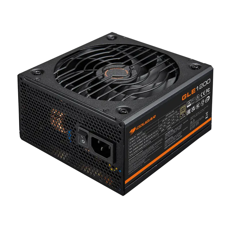 Power Supply ATX 1000W Cougar Power GLE 1000, 80+ Gold, 135mm, Full Modular