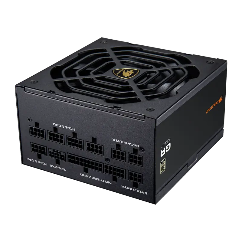 Power Supply ATX 1000W Cougar Power GR 1000, 80+ Gold, 140mm, ATX 3.1 and PCIe 5.1, Active PFC, Full