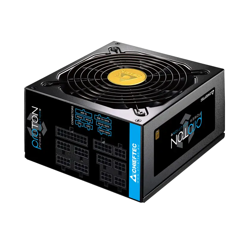 Power Supply ATX 1000W Chieftec PROTON BDF-1000C, 80+ Bronze, 140mm, Active PFC, DC/DC, Full Modular