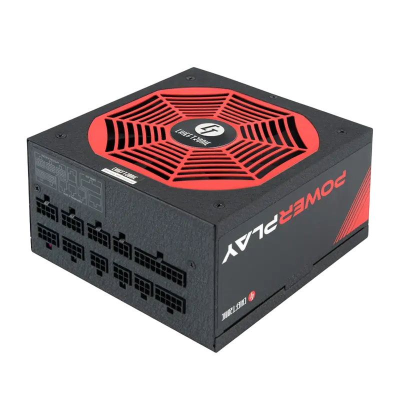 Power Supply ATX 1050W Chieftec Chieftronic GPU-1200FC, 80+ Platinum, 140mm, Active PFC, FBl SR+LLC+