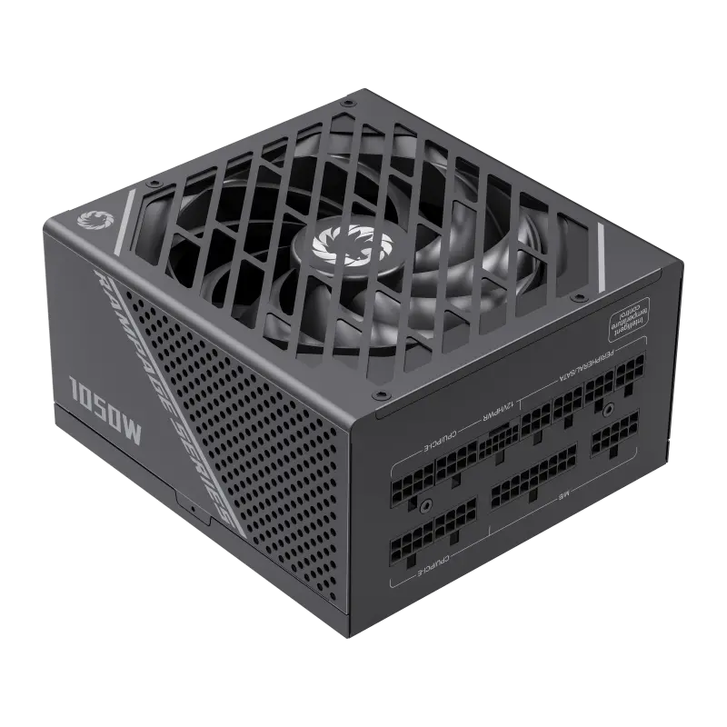Power Supply ATX 1050W GAMEMAX GX-1050 PRO, 80+ Platinum, 135mm, Active PFC, SR+LLC+DC/DC, ATX 3.1