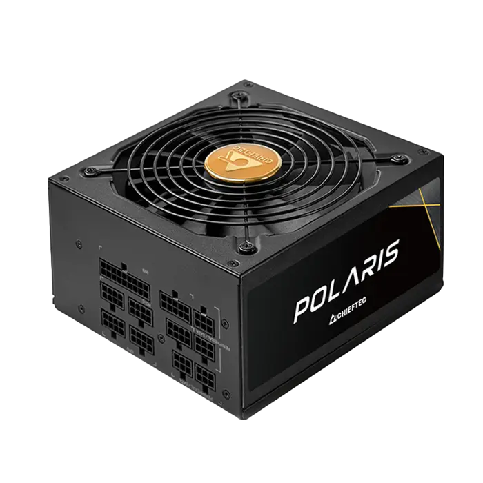 Power Supply ATX 1050W Chieftec POLARIS PPS-1050FC 80+ Gold, 140mm, Active PFC, Half-Bridge LLC+DC/D