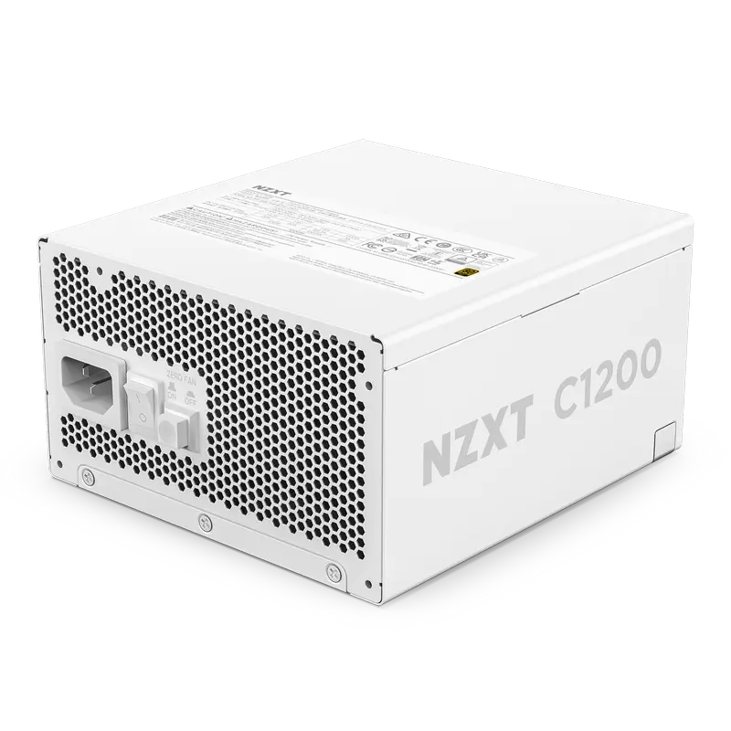 Power Supply ATX 1200W NZXT C1200, 80+ Gold, 135mm, Active PFC, ATX 3.1, Fanless mode, Full Modular
