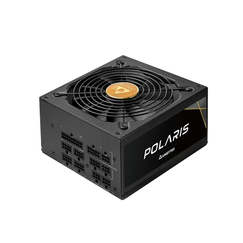 Power Supply ATX 1250W Chieftec POLARIS PPS-1250FC-A3, 80+ Gold, 135mm, Active PFC, Half-Bridge LLC+