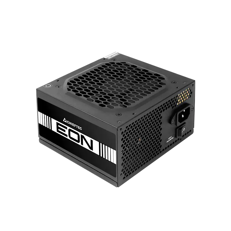 Power Supply ATX 500W Chieftec EON ZPU-500S, 80+, 120mm, Active PFC, Long cables, Black
