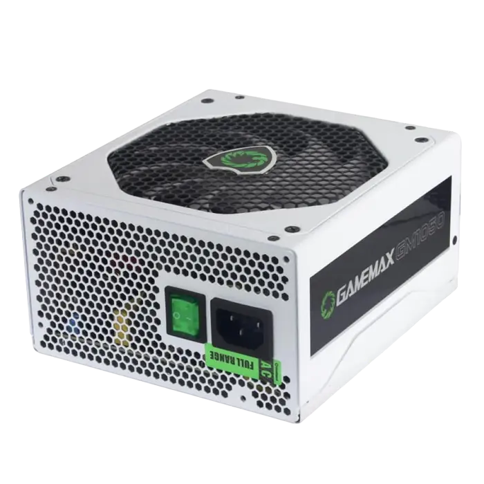 Power Supply ATX 600W GAMEMAX GM-600, 80+ Bronze, 140mm, Active PFC+Double tube forward, DC/DC, Full
