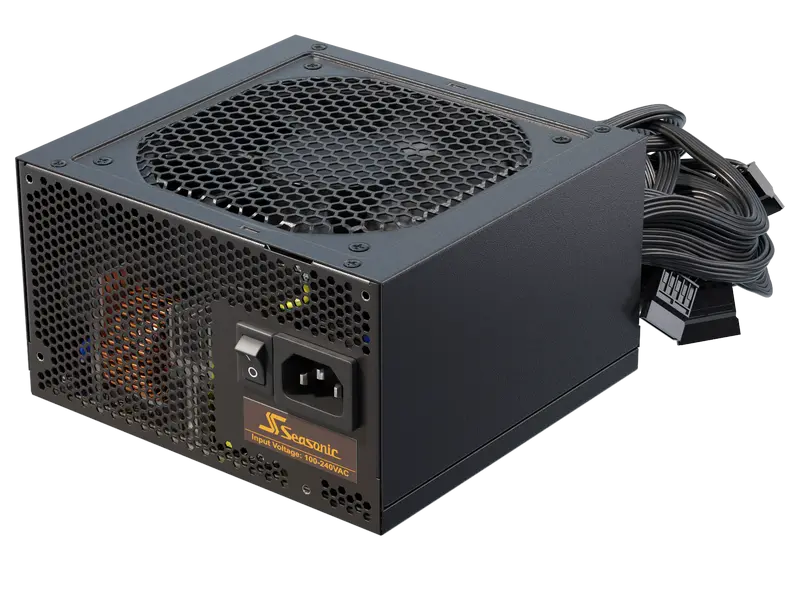 Power Supply ATX 650W Seasonic B12 BC-650 80+ Bronze, 120mm fan, S2FC, Flat black cables