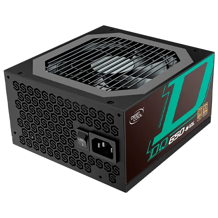 Power Supply ATX 650W Deepcool DQ650-M-V2L, 80+ Gold, 120mm, Active PFC, Full Bridge SRC LLC + DC/DC