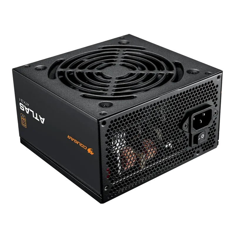 Power Supply ATX 650W Cougar Power Atlas 650, 80+ Bronze, 120mm, Cables 600mm, Active PFC