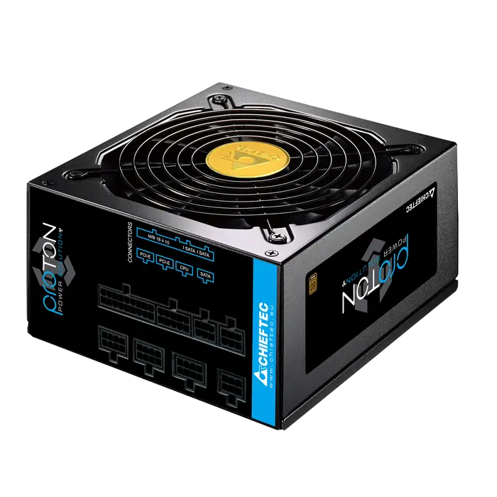 Power Supply ATX 650W Chieftec PROTON BDF-650C, 80+ Bronze, 140mm, Active PFC, DC/DC, Full Modular