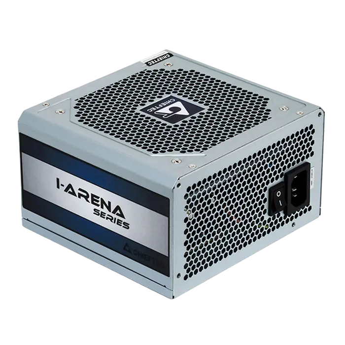 Power Supply ATX 700W Chieftec iARENA GPC-700S, 80+, 120mm, Active PFC, w/o power cord, Silver