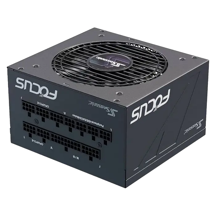 Power Supply ATX 750W Seasonic Focus PX-750 80+ Platinum, 120mm, Full Modular, Fanless until 30 %