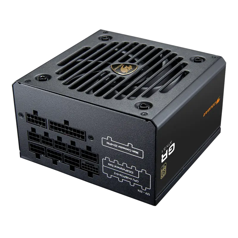 Power Supply ATX 750W Cougar Power GR 750, 80+ Gold, 120mm, ATX 3.1 and PCIe 5.1, Full Modular
