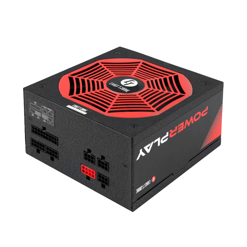 Power Supply ATX 750W Chieftec PowerPlay GPU-750FC, 80+ Gold,140mm, Active PFC, Half-Bridge LLC+DC/D