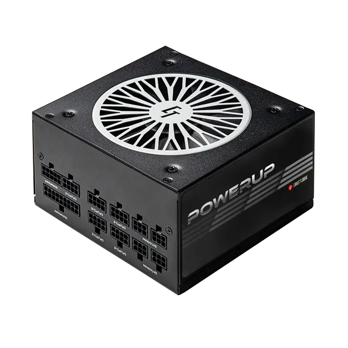 Power Supply ATX 750W Chieftec PowerUP GPX-750FC, 80+ Gold, 120mm, Active PFC, Full Bridge LLC + DC/