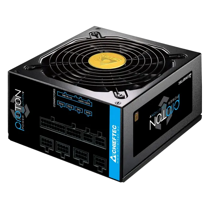 Power Supply ATX 750W Chieftec PROTON BDF-750C, 80+ Bronze, 140mm, Active PFC, DC/DC, Full Modular