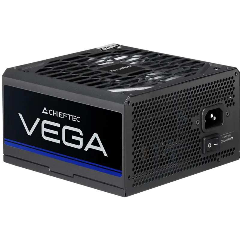 Power Supply ATX 750W Chieftec Vega PPG-750-S, 80+ Gold, 135mm, Active PFC, Half-Bridge LLC+DC/DC, A