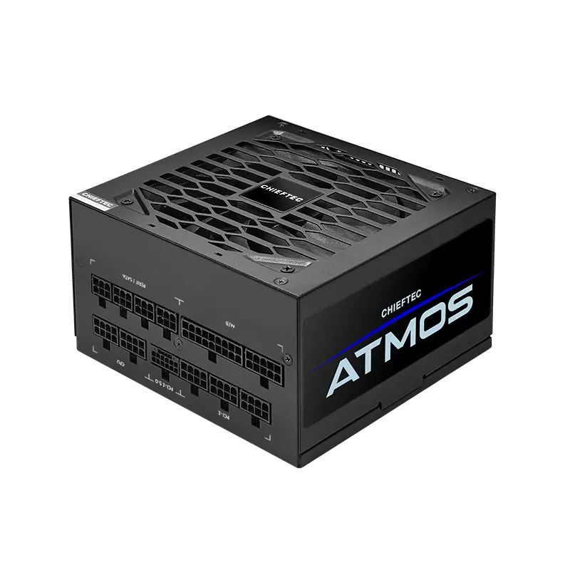 Power Supply ATX 850W Chieftec ATMOS CPX-850FC, 80+ Gold, 120mm, Active PFC, Full Bridge LLC + DC/DC