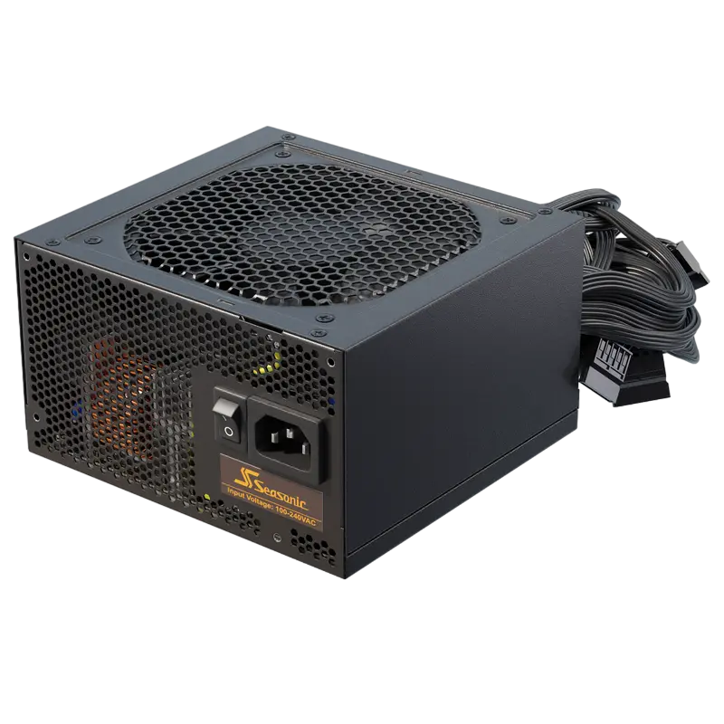 Power Supply ATX 850W Seasonic B12 BC-850, 80+ Bronze, 120mm fan, Flat black cables, S2FC