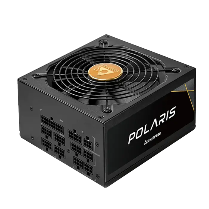 Power Supply ATX 850W Chieftec POLARIS PPS-850FC, 80+ Gold, 140mm, Active PFC, Half-Bridge LLC+DC/DC
