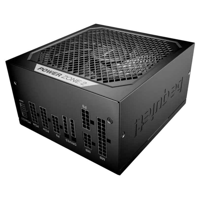 Power Supply ATX 850W be quiet! POWER ZONE 2, 80+ Platinum, 140mm, Active PFC, SR+LLC+DC/DC, ATX 3.1