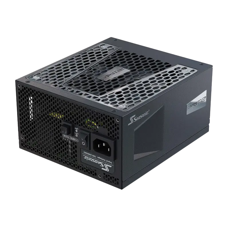 Power Supply ATX 850W Seasonic Prime PX-850 80+ Platinum, 135mm, Full Modular, Fanless until 40%