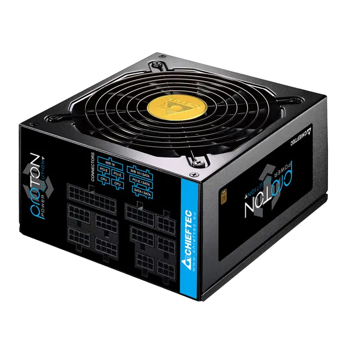 Power Supply ATX 850W Chieftec PROTON BDF-850C, 80+ Bronze, 140mm, Active PFC, DC/DC, Full Modular