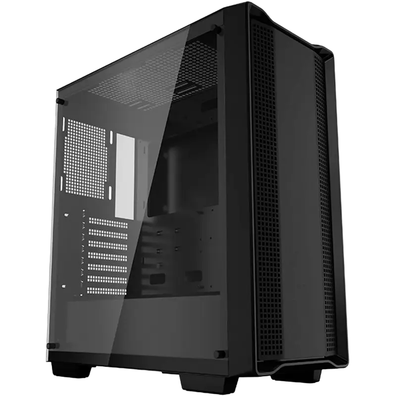 Case ATX Deepcool CC560 Limited v2, w/o PSU, USB3.0, USB2.0, Mesh Front, Tempered Glass, 2x2.5, 2x3