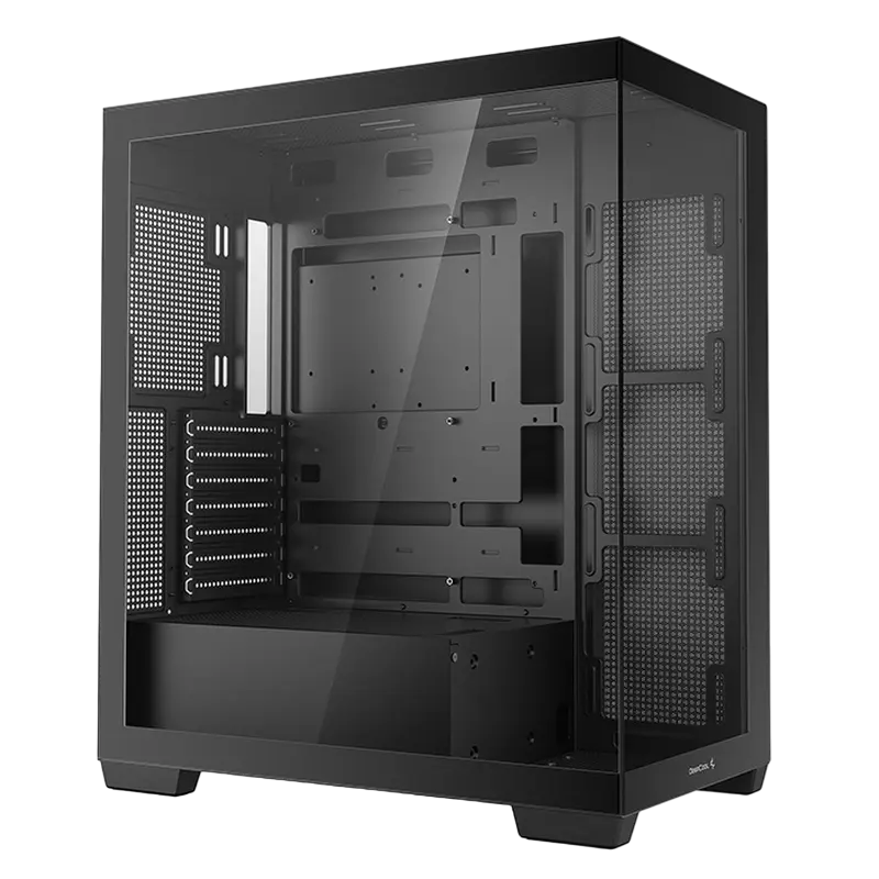 Case ATX Deepcool CG580, w/o PSU, 2xUSB3.0, Front & Side Tempered Glass, Dust Filter, 2x2.5", 2x3.5"