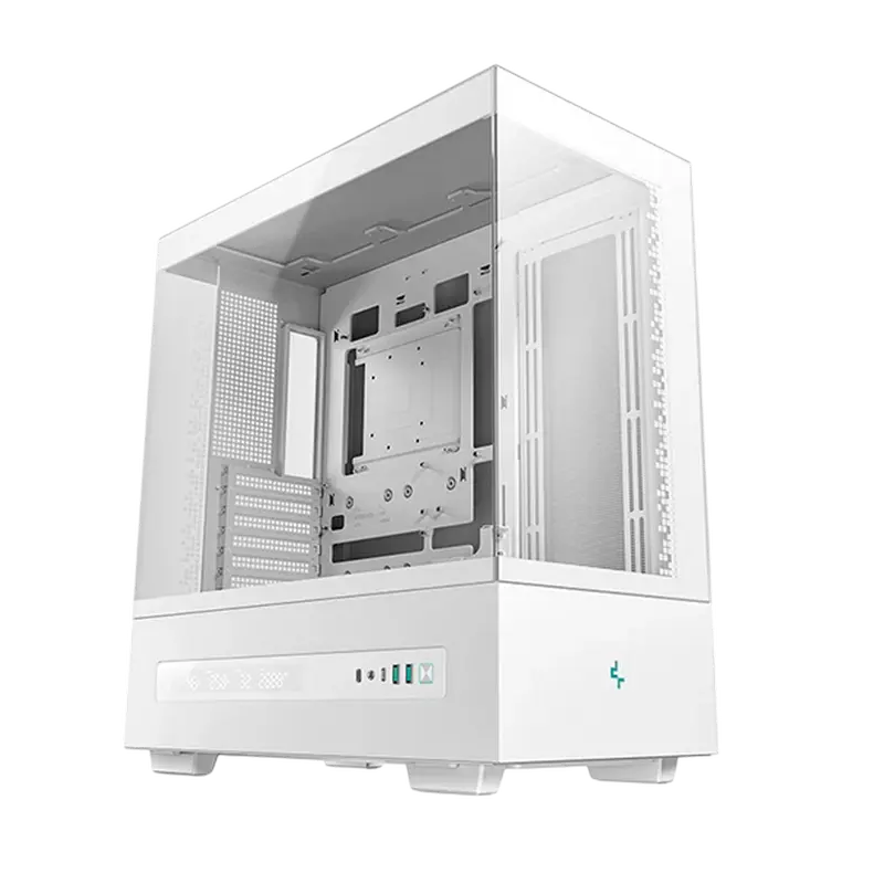 Case ATX Deepcool CH690 Digital, w/o PSU, 2xUSB3.0, 1XUSB-C, Tempered Glass, None Fans, 2x2.5", 1x3.