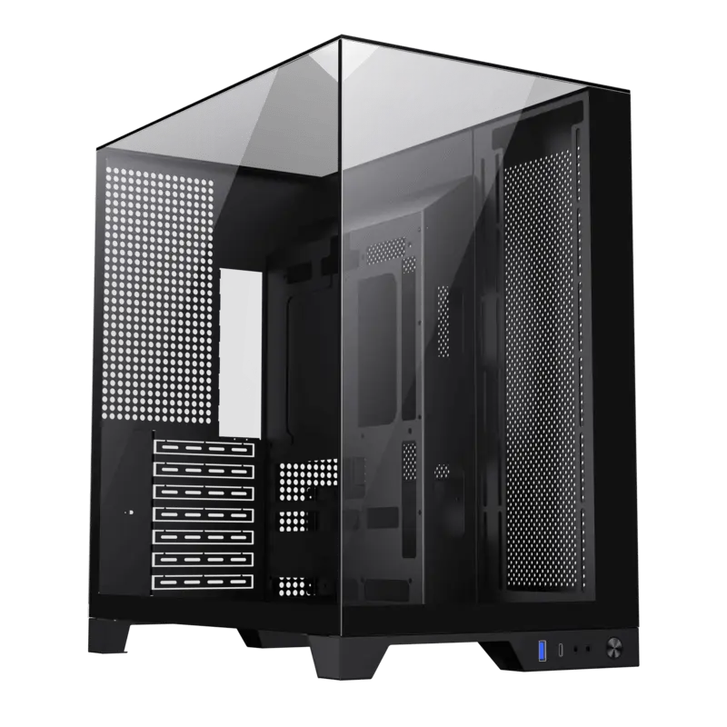 Case ATX GAMEMAX Infinity Plus, w/o PSU, 1.2mm, Front&Side&Top Tempered Glass, Dust filter, 1xUSB 3.