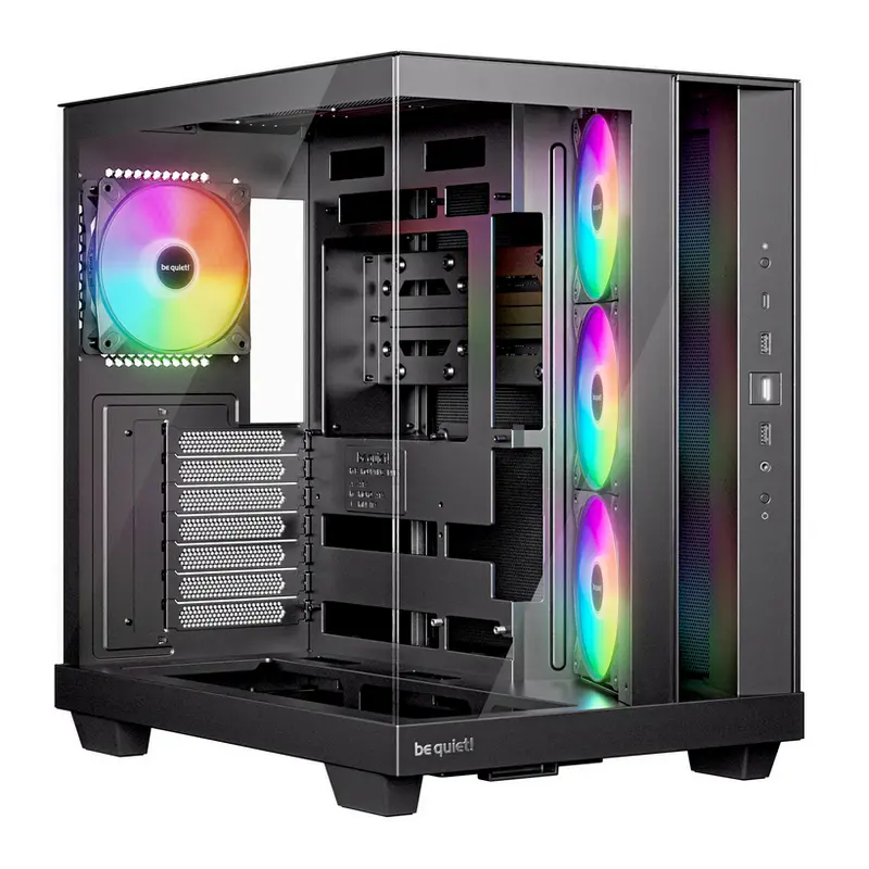 Case ATX be quiet! Ligh Base 500 LX, w/o PSU, 4x120mm ARGB fan, Front&Side TG, DF, USB-C, 2xUSB3.2