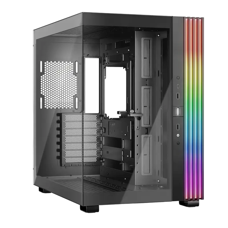 Case ATX be quiet! Ligh Base 600 DX, w/o PSU, ARGB strips & Hub, Front & Side Tempered Glass, DF, VG