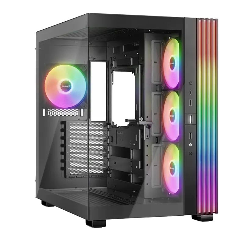 be quiet! Case ATX be quiet! Ligh Base 600 LX, w/o PSU, 4x120mm ARGB fan, ARGB strips, Front & Side TG, DF, VG