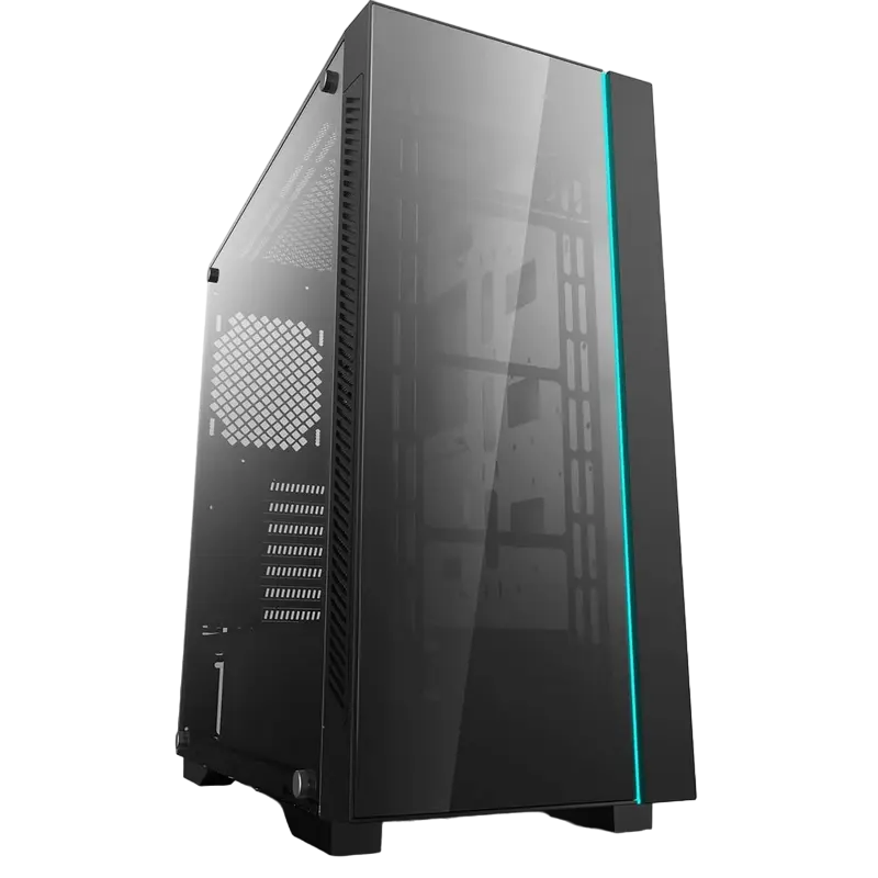 Case ATX Deepcool MATREXX 55 V3, w/o PSU, USB3.0, 2xUSB2.0, ARGB Strip, Front & Side Tempered Glass