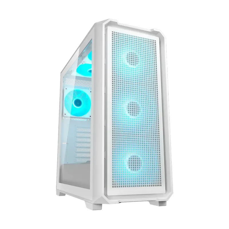 Case ATX Cougar MX600 Air PRO w/o PSU, 5x140mm, 1x120mm, ARGB PWM, TG: Front&Side, 2xUSB3.0, 1xUSB