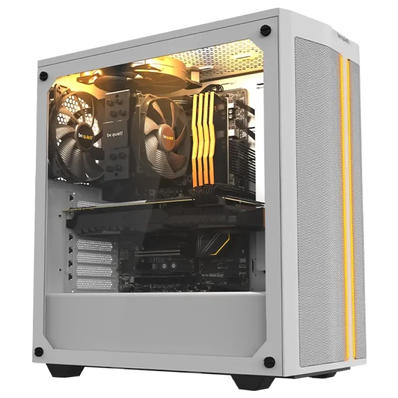be quiet! Case ATX be quiet! Pure Base 500 DX, w/o PSU, 3x140mm, 2xARGB Strips, Tempered Glass, Dust filters
