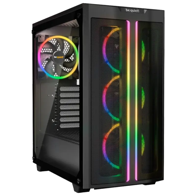 Case ATX be quiet! Pure Base 500FX, w/o PSU, 3x120mm & 1x140mm ARGB, 2xARGB Strips, ARGB Hub, Temper